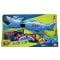 Играчка оръжие с 10 стрелички и топчета от дунапрен, Zapp Toys, Shark, Синя