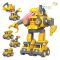Трансформиращ се робот 5в1, Zapp Toys, Autobots, Жълт