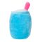 Плюшена играчка, Puffy Friends, Чаша със сламка, Синя, 35 см