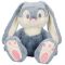 Плюшена играчка, Puffy Friends, Зайче, Синьо, 35 см