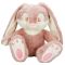 Плюшена играчка, Puffy Friends, Зайче, Тъмнорозово, 35 см