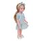 Кукла Little Milly с дрехи за преобличане, тюркоаз, 33 см