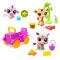 Комплект за игра с 3 животни, Littlest Pet Shop, Сафари