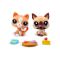 Комплект 2 фигурки животни и аксесоари, Littlest Pet Shop, Серия 1
