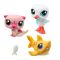 Комплект 3 фигурки животни, Littlest Pet Shop, City Vibes