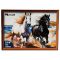 Пъзел Witty Puzzlezz, Коне, 500 части