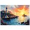 Пъзел Witty Puzzlezz, Рибарско село, 500 части