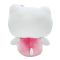 Плюшена играчка Hello Kitty с розов гащеризон, 22 см