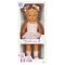 Кукла Dollz And More, Тина балерина, Светлорозова, 45 см