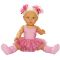Кукла Dollz And More, Тина Балерина, Тъмнорозова, 45 см