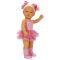 Кукла Dollz And More, Тина Балерина, Тъмнорозова, 45 см