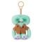 Мини плюшен ключодържател, Fuggler, SpongeBob, Squidward, S1, 12 см