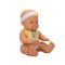 Кукла бебе Ada, Dollz n More, жълта, 23 см