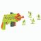 Пистолет с 9 дунапренени снаряда, Lanard Toys, Zombie Hunter