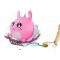 Надуваема плюшена играчка Biggies, Зайче