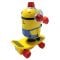 Фигурка на скейтборд със светлини и звуци, Minions
