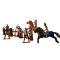 Комплект за игра, Wild West Hero, Каубой и кон с карета
