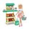 Комплект за игра с кукла, Dreameez Supermarket