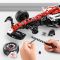 Комплект за сглобяване на количка с дистанционно, Rastar, Alfa Romeo, F1 C42, 1:8, 2261 части