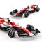 Комплект за сглобяване на количка с дистанционно, Rastar, Alfa Romeo, F1 C42, 1:8, 2261 части