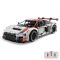 Комплект за сглобяване на количка с дистанционно, Rastar, Audi R8 GT3, 1:8, 3322 части