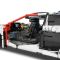 Комплект за сглобяване на количка с дистанционно, Rastar, Audi R8 GT3, 1:8, 3322 части