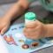 Комплект за занимания със стикери и печат, Melissa & Doug, Sticker WOW, Динозавър, 6074899
