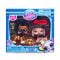 Комплект с 2 фигурки и аксесоари, Littlest Pet Shop, Holiday Pet Pairs, S4