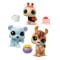Комплект от 3 фигурки, Littlest Pet Shop, Miniatures Bobble, S4