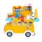 Комплект за игра, Little Chef, School Bus Shop, 34 части