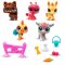 Комплект за игра с 5 животинчета и аксесоари, Littlest Pet Shop, Farm Besties