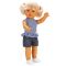 Кукла Dollz And More, Тина в ежедневно облекло, Синя, 45 см
