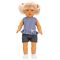 Кукла Dollz And More, Тина в ежедневно облекло, Синя, 45 см