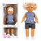 Кукла Dollz And More, Тина в ежедневно облекло, Синя, 45 см