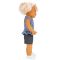 Кукла Dollz And More, Тина в ежедневно облекло, Синя, 45 см
