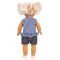 Кукла Dollz And More, Тина в ежедневно облекло, Синя, 45 см