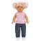 Кукла Dollz And More, Тина в ежедневно облекло, Розова, 45 см