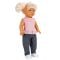 Кукла Dollz And More, Тина в ежедневно облекло, Розова, 45 см