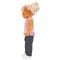 Кукла Dollz And More, Тина в ежедневно облекло, Розова, 45 см
