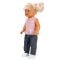 Кукла Dollz And More, Тина в ежедневно облекло, Розова, 45 см