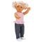 Кукла Dollz And More, Тина в ежедневно облекло, Розова, 45 см