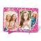 Комплект за създаване на бижута Barbie, Lisciani, 1000 Бижута