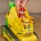 Превозно средство с фигурки, Paw Patrol the Dino Movie, Chomp and Rescue Bulldozer, 6075978