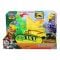 Превозно средство с фигурки, Paw Patrol the Dino Movie, Chomp and Rescue Bulldozer, 6075978