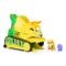 Превозно средство с фигурки, Paw Patrol the Dino Movie, Chomp and Rescue Bulldozer, 6075978