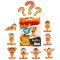 Фигурка изненада 3D, Cool Things, Garfield Buddies