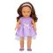 Кукла Тина в парти тоалет, Dollz And More, С виолетова рокля, 45см