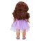 Кукла Тина в парти тоалет, Dollz And More, С виолетова рокля, 45см
