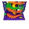 Комплект за игра с количка, Teamsterz Beast Machines, Cobra Carnage, 70 см