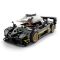 Комплект за сглобяване на количка, Rastar, Pagani Zonda R Черна, 1:28, 387 части